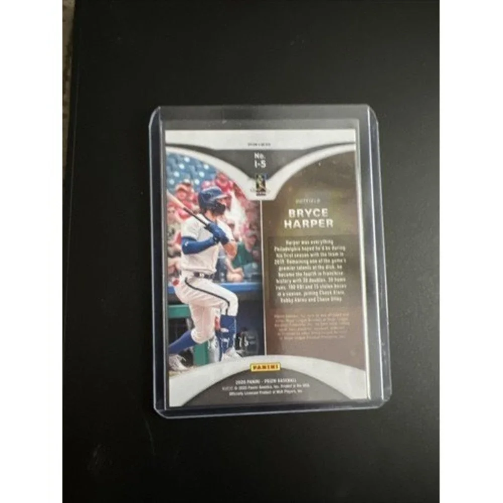 Panini Bryce Harper Philadelphia Phillies Blue Prizm Illumination Insert 05/75